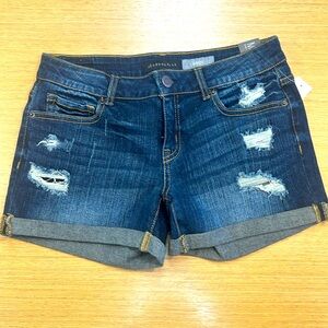 Aeropostale midi Jean shorts -3 1/2 inch inseam- size 6 msrp $44.50 NWT